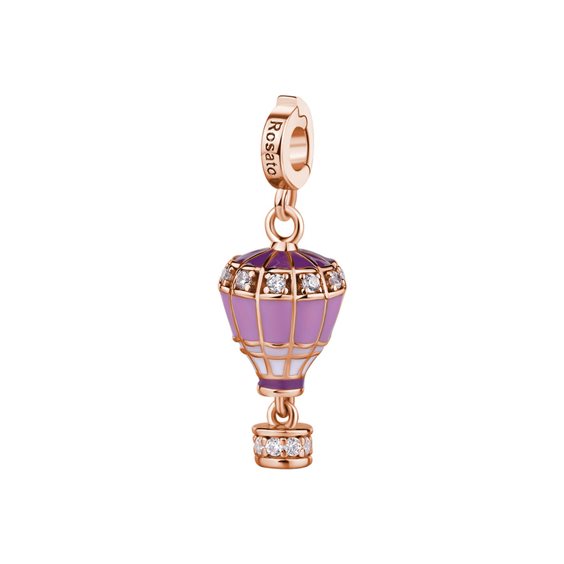 Charm Rosato Donna VIAGGI DI VITA in Argento Cubic Zirconia RZ217 - RZ217